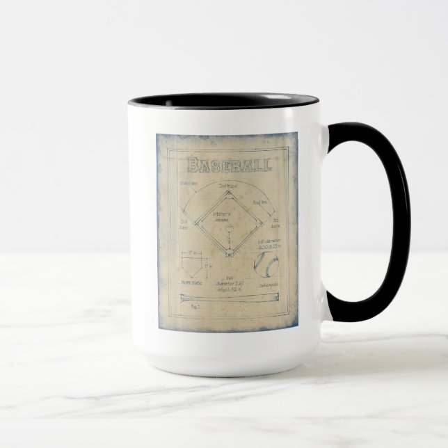 Allt om spelet - Baseball Mugg (Höger)