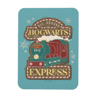 Allt ombord på HOGWARTS™ Express-julkakan Magnet
