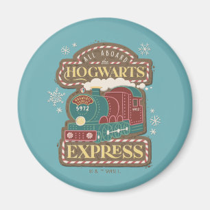 Allt ombord på HOGWARTS™ Express-julkakan Magnet