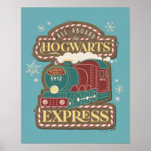 Allt ombord på HOGWARTS™ Express-julkakan Poster