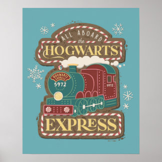Allt ombord på HOGWARTS™ Express-julkakan Poster