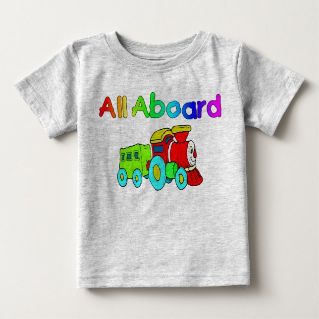 Allt ombord tee shirt (Framsida)