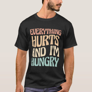 Allt Ontr och jag är Hungrig Marathon Springer T Shirt