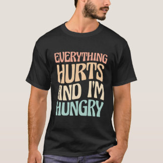 Allt Ontr och jag är Hungrig Marathon Springer T Shirt