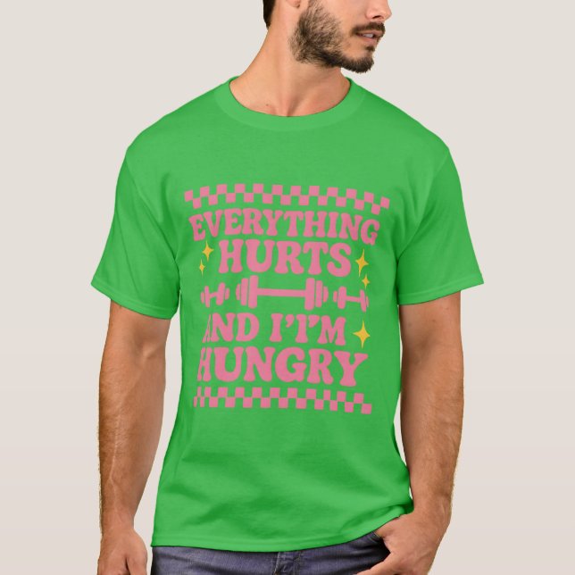 ALLT ONTR OCH JAG ÄR HUNGRIG T SHIRT (Framsida)