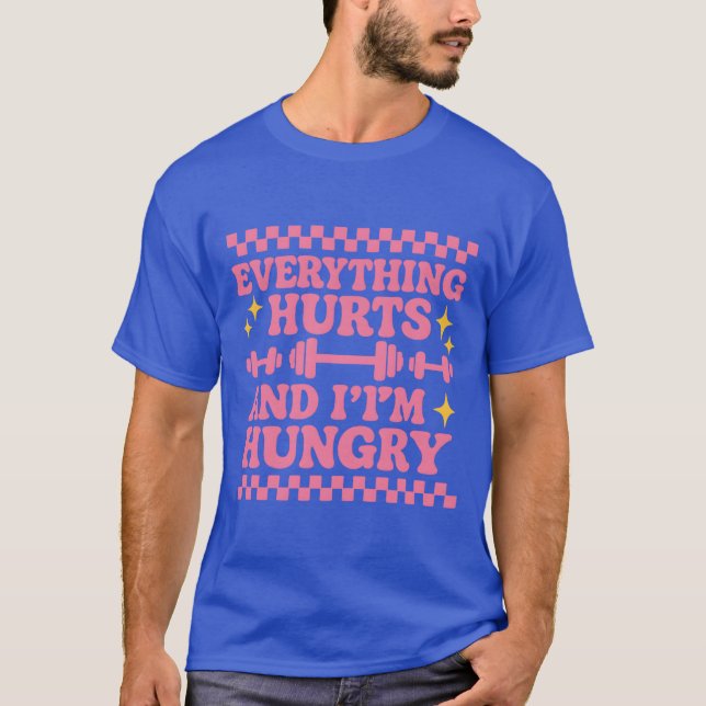 ALLT ONTR OCH JAG ÄR HUNGRIG T SHIRT (Framsida)