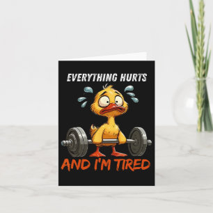 Allt Ontr och jag är trött på Anka Gym Fitn Kort