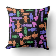 Allt-över-utskrift för Manar i Mustachioed