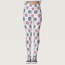 Allt-över-utskrift Leggings