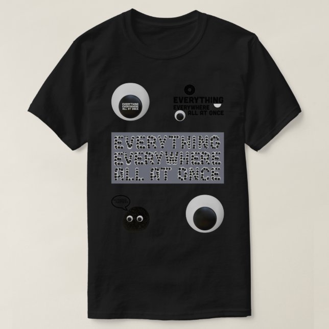 Allt överallt i Gång Pack T Shirt (Design framsida)
