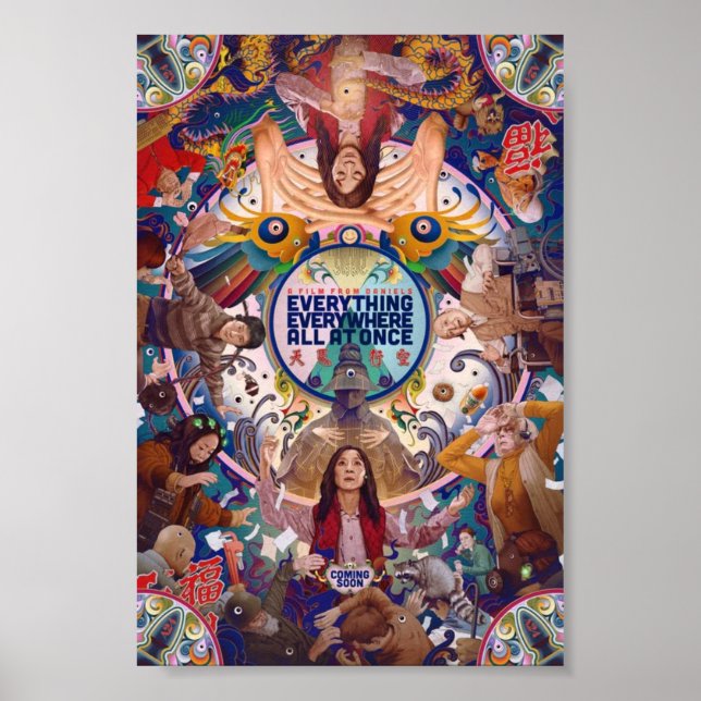 Allt överallt på Gång, poster (Framsidan)