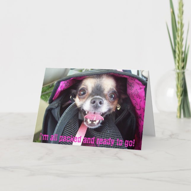 Allt packat och redo att gå kort (Framsida)