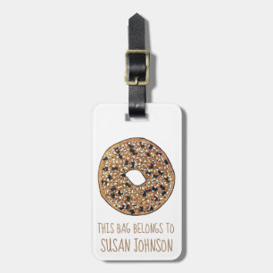Allt poppy Sesame Seed Bagel Breakfast Food Bagagebricka