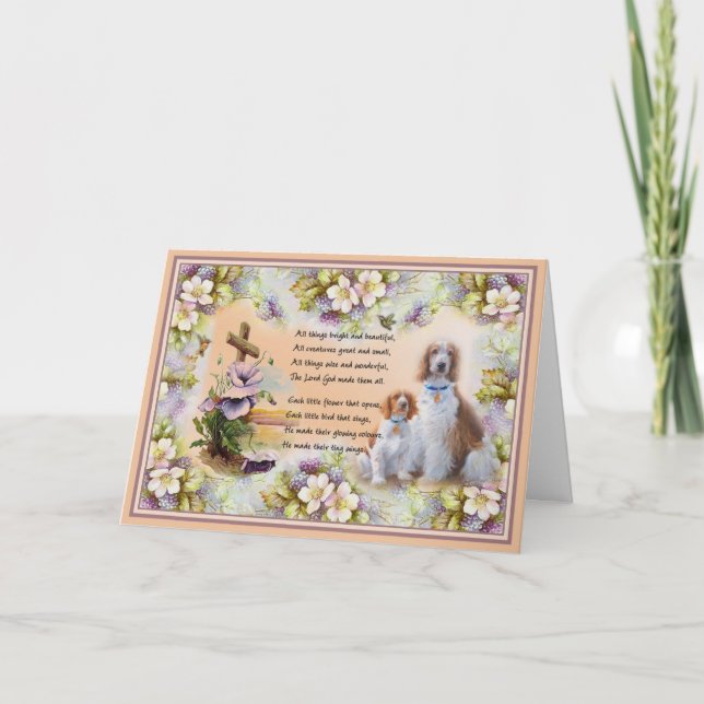 Allt Sak-kort för ljusa och vackra Hund Kort (Framsida)