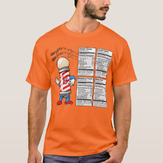 Allt särar "den näringsrika informationsetiketten t shirt