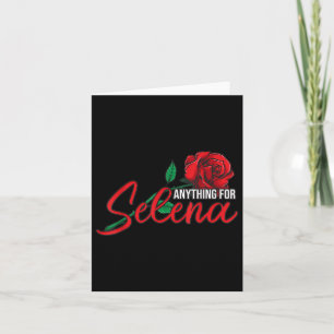 Allt Selenas, Rosor, Drottning Av Tejano, Selenas Kort