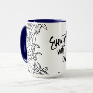 Allt ska är oken, original- designmugg mugg