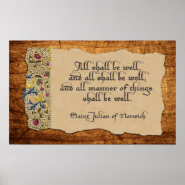 Allt ska vara bra - Saint variant Poster