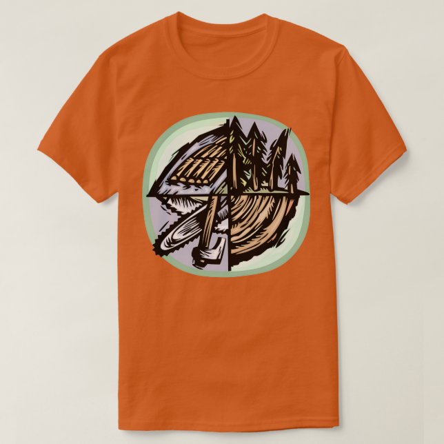 Allt slumberjack t shirt (Design framsida)