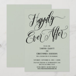 Allt slutar lyckligt Utförlig manus Såpgrön Inbjudningar