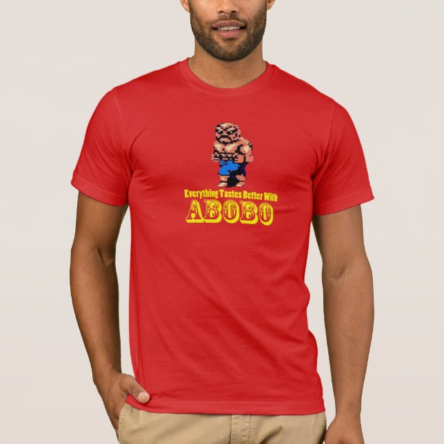 Allt smakar bättre med Abobo! Tröja (Framsida)