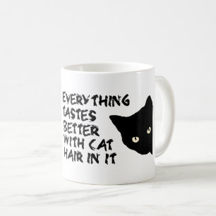 Allt smakar bättre med katthår i den muggen kaffemugg