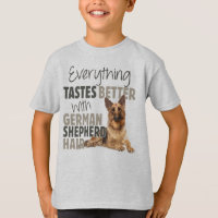 Allt smakar bättre med tysk shepherd Hair