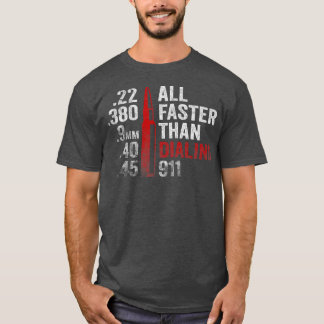 Allt snabbare än uppringning 911 265 t shirt