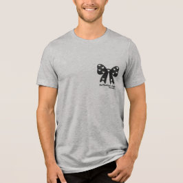 Allt Snyggt Iklätt I Stil – Chic Minimalistisk Bow T Shirt