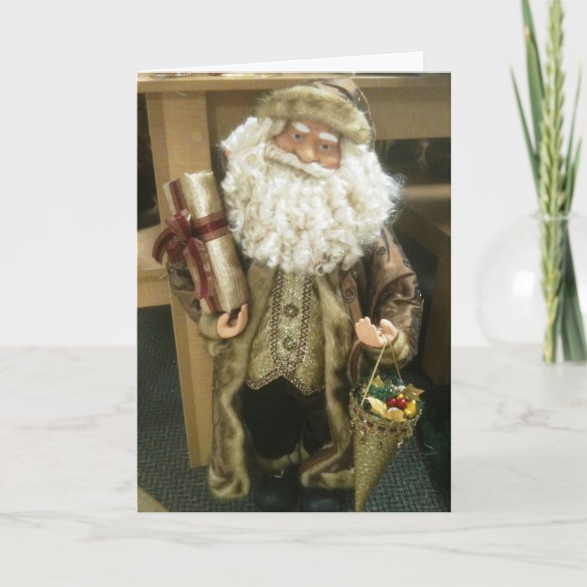 ALLT SOM ÄR MERRY ÄR ÖNSKAT FÖR ER HELGKORT (Framsida)