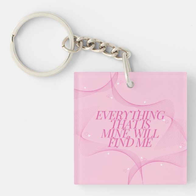Allt som är mitt, kommer att finna mig Citat, Rosa (Framsidan)