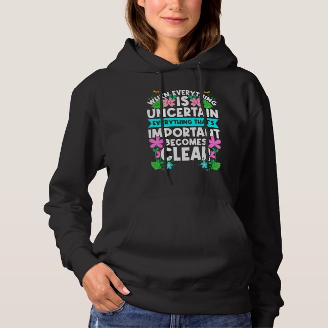 Allt Som Är Viktigt Inspirerande Citat Mo T Shirt (Framsida)