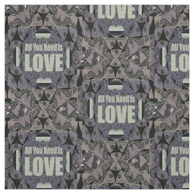 Allt som du behöver, är kärlek tyg (Provkarta)