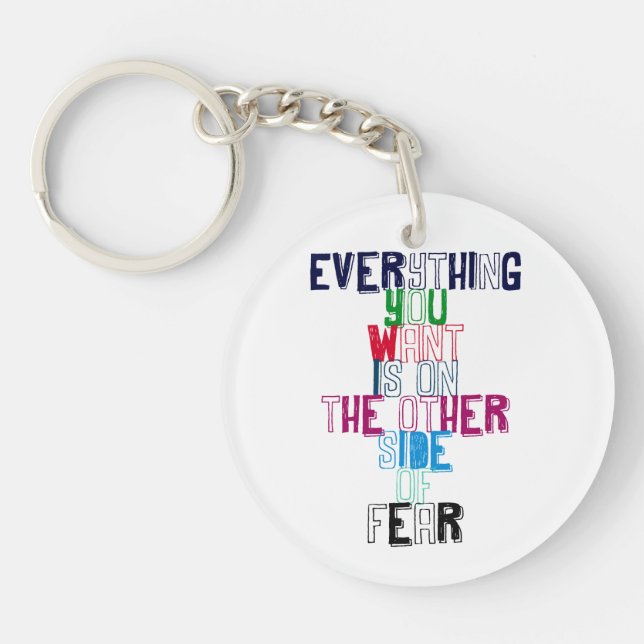 Allt som du önskar, är på andra sidan av skräck (Framsidan)