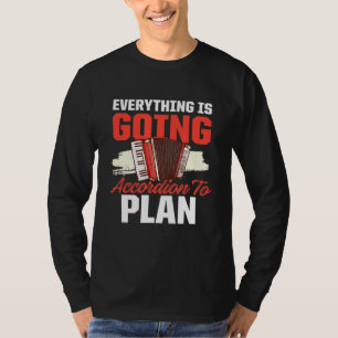 Allt som går enligt planen Music Pun Manar W T Shirt