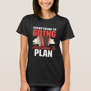 Allt som går enligt planen Music Pun Manar W T Shirt