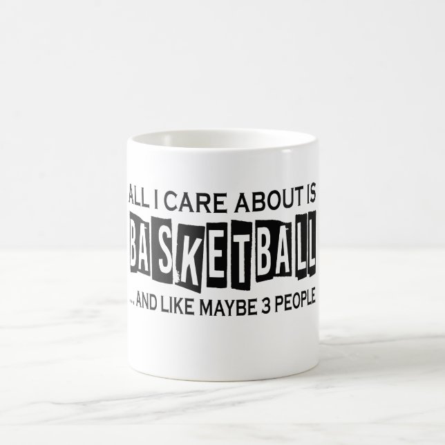 Allt som jag att bry sig, är omkring basket kaffemugg (Center)