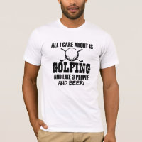 Allt som jag att bry sig, är omkring golfspelet,