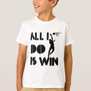 Allt som jag gör, är segern på netballen tee