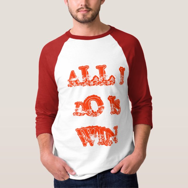 Allt som jag gör, är segerraglanen tee (Framsida)
