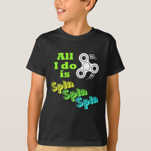 Allt som jag gör, är snurranderastlös tee shirt