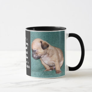 Allt som jag hör, är "blah - blah ", mugg