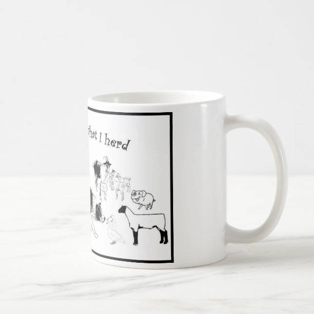 Allt som jag vet, är vad jag samlas kaffemugg (Höger)