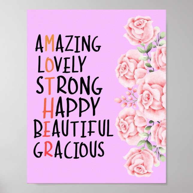 Allt som Mor står för Poster (Framsidan)