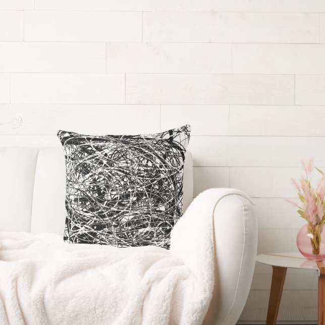 allt svart kudde (Soffa)