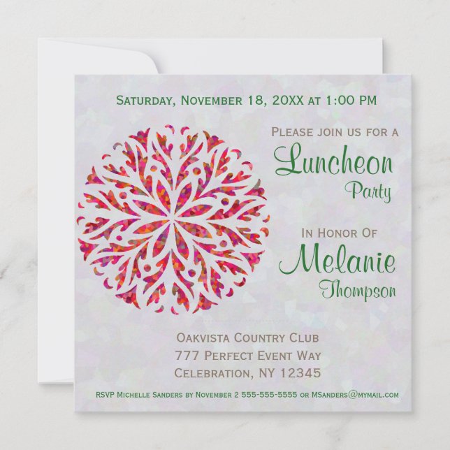 Allt syfte | Solnedgång Inbjudningar (Framsida)