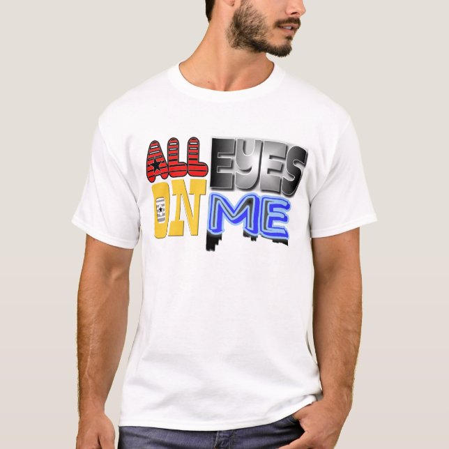 Allt synar på mig tee shirt (Framsida)