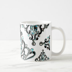 "Allt Tiara" två-ton COFFEE MUGG