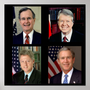 Allt tillsammans /George H. W. Bush/Bill Clinton Poster