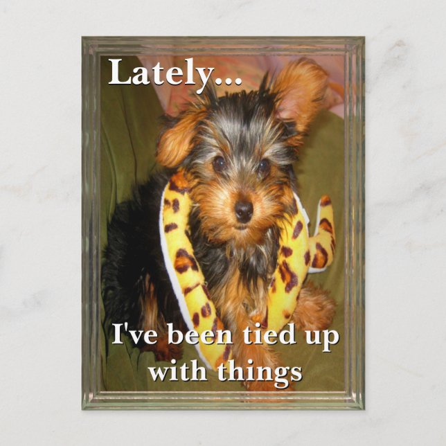 Allt uppkopplat vykort för Anpassade (Framsida)